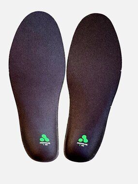 Protalus T100 Elite Size Mens 8  Shoe Insoles Black Green NWOB Orthotic Arch